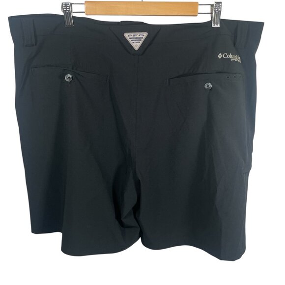 Columbia PFG Grander Marlin III Offshore Shorts Mens 42 Black Fishing Omni-Shade - Picture 9 of 9